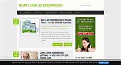 Desktop Screenshot of libredehemorroides.com